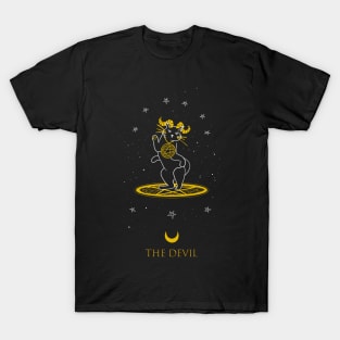 The Devil - Tarot Cats T-Shirt